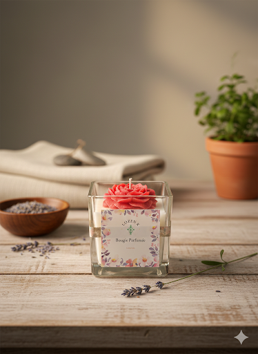 Bougie Lavande Signature Carrée