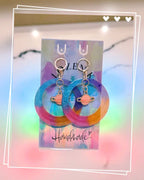 Boucles d’oreilles “Cosmos Bohème” Lozen-k