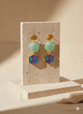 Boucles d’oreilles “Lagune Mystique” Lozen-k
