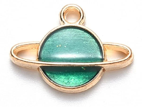 Boucles d'oreilles Planète