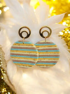 Boucles d’oreilles “Soleil Pastel” Lozen-k