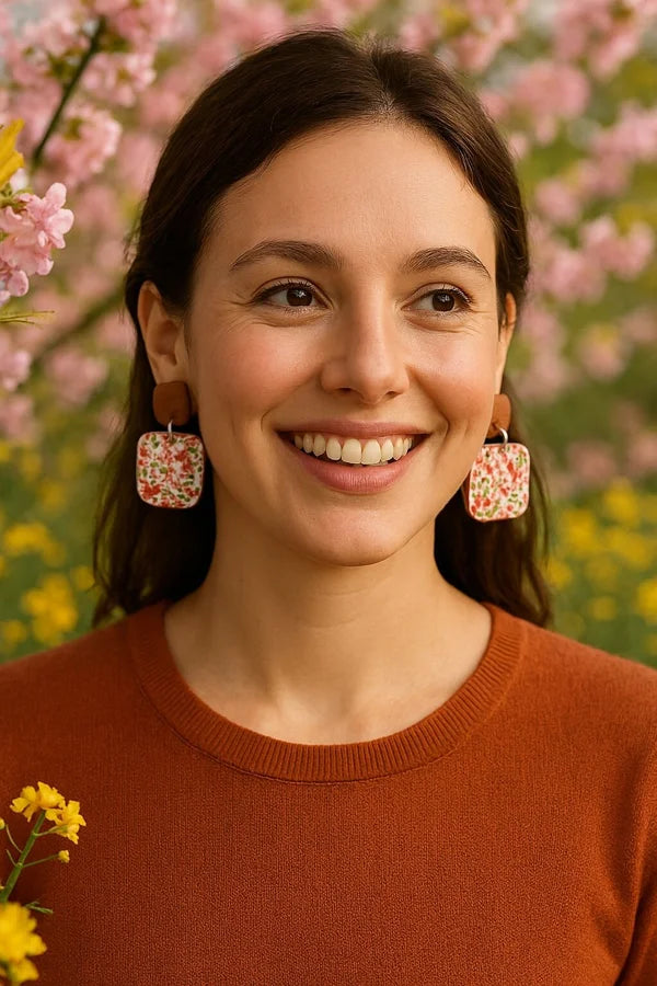 Boucles d’oreilles “Soleil d’Avril”