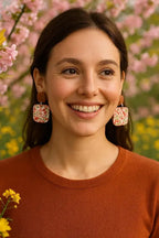 Boucles d’oreilles “Soleil d’Avril” Lozen-k