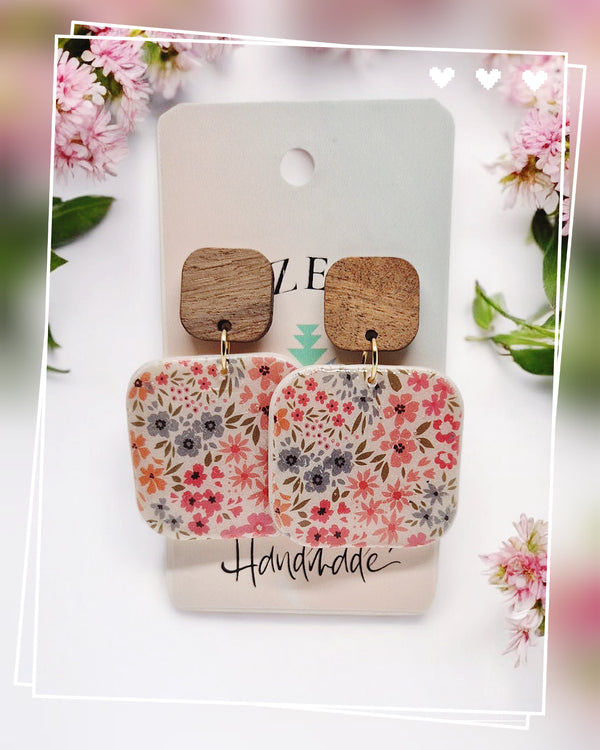 Boucles d’oreilles “Soleil d’Avril”