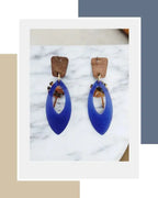 Boucles d’oreilles – Brise d’Azur Lozen-k