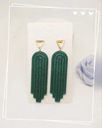Boucles d'oreilles formes géométriques Lozen-k