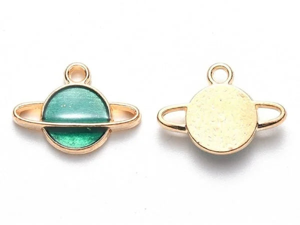 Boucles d'oreilles Planète