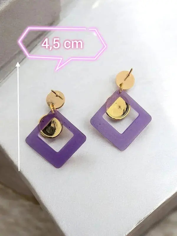 Boucles d'oreilles "Good Luck" Lozen-k