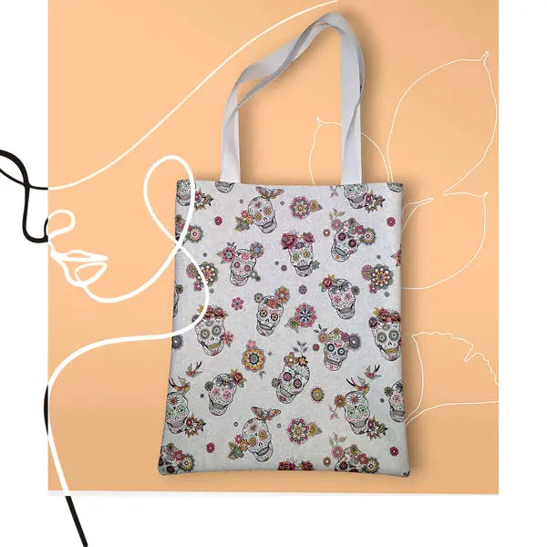 Tote Bag Dia De Los Muertos simili cuir Lozen-k