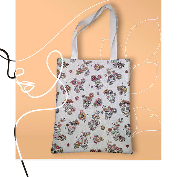 Tote Bag Dia De Los Muertos simili cuir