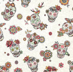 Tote Bag Dia De Los Muertos simili cuir Lozen-k
