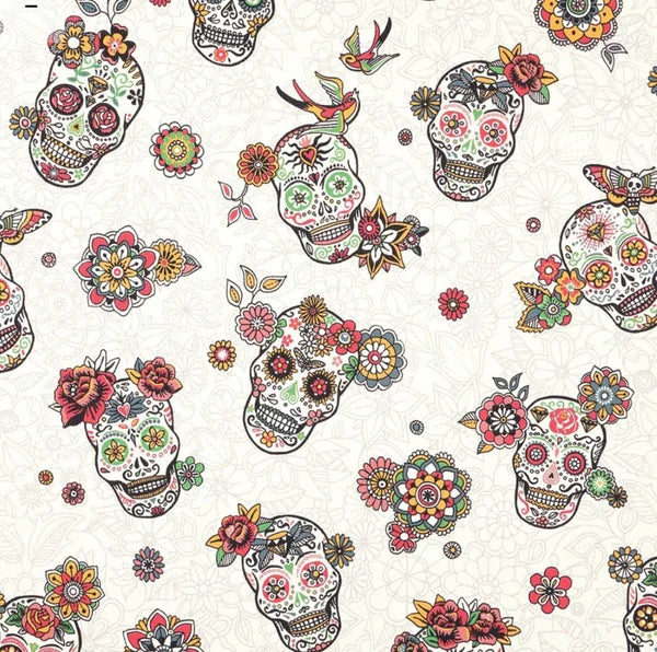 Tote Bag Dia De Los Muertos simili cuir