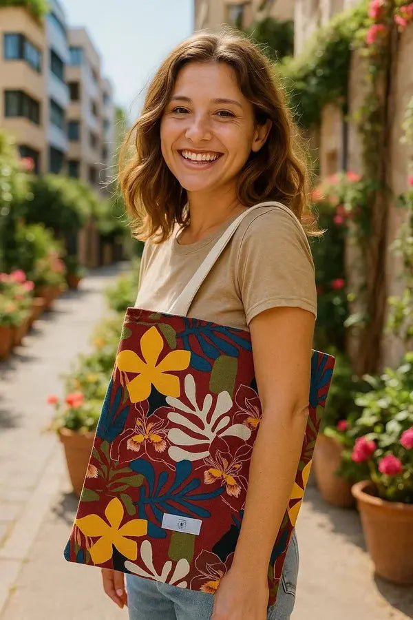 Tote Bag "Jardin Évasion" Lozen-k