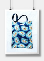 Tote Bag motifs fleuris Lozen-k