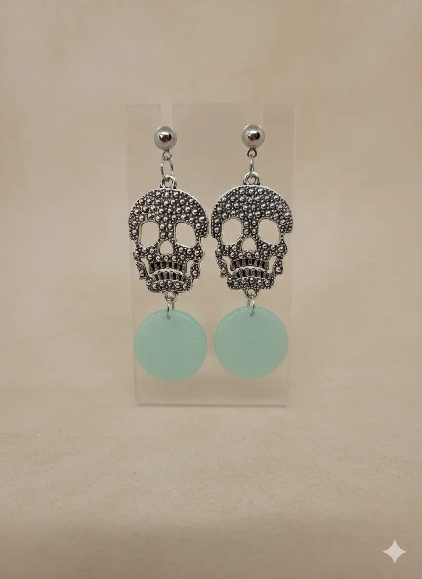 Calavera Laguna – Boucles d’oreilles pendantes Lozen-k