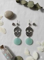 Calavera Laguna – Boucles d’oreilles pendantes Lozen-k