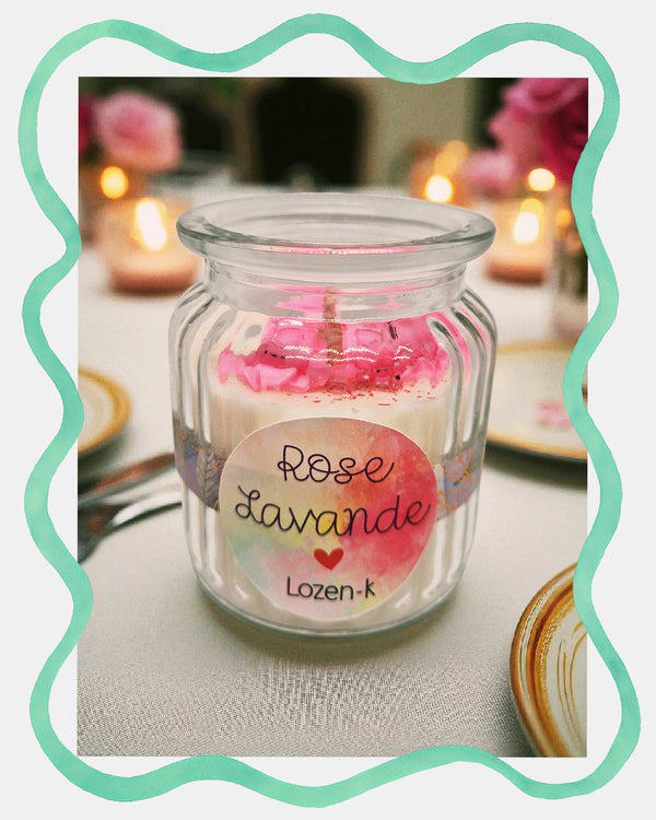 Bougie Bonbonnière parfumée “Éveil Floral”