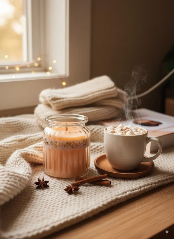 Douceur Épicée – Bougie Bonbonnière Vanille Cannelle