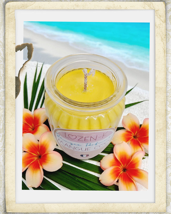 Bougie bonbonnière "Délice Tropical"