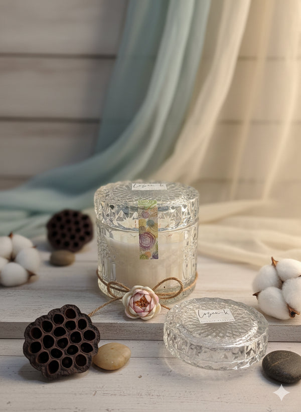 Fleur d’Argent – Bougie Parfumée