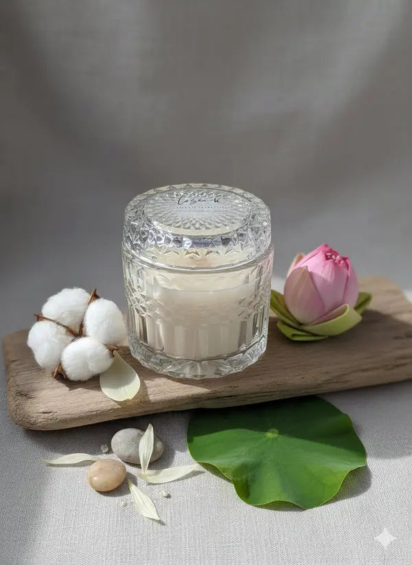 Fleur d’Argent – Bougie Parfumée Lozen-k