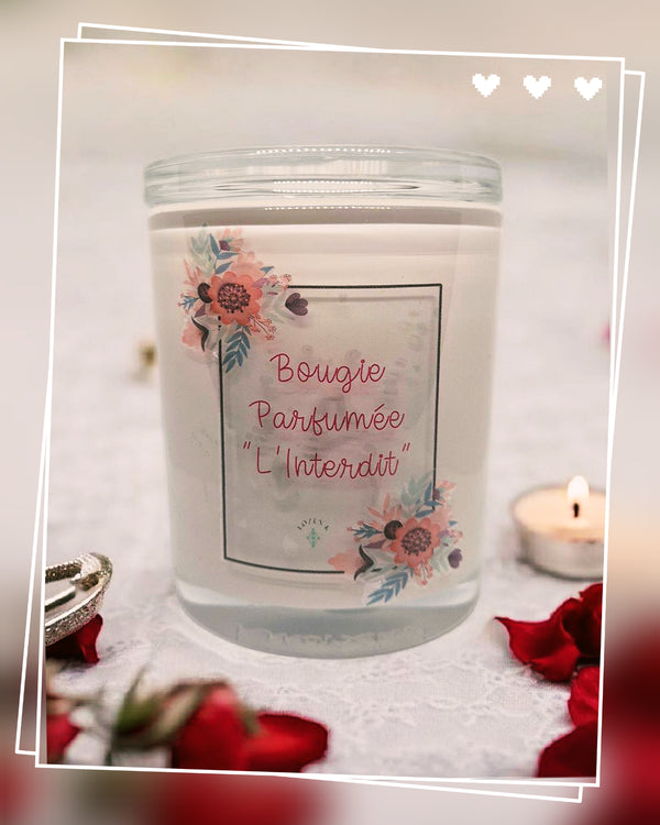 Bougie Parfumée "L'Interdit"