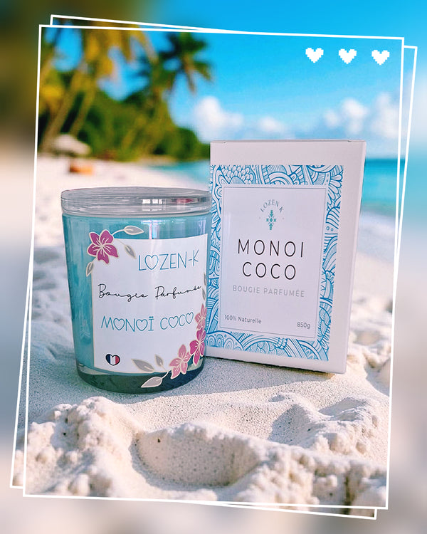 Évasion Tahitienne – Bougie Monoï Coco