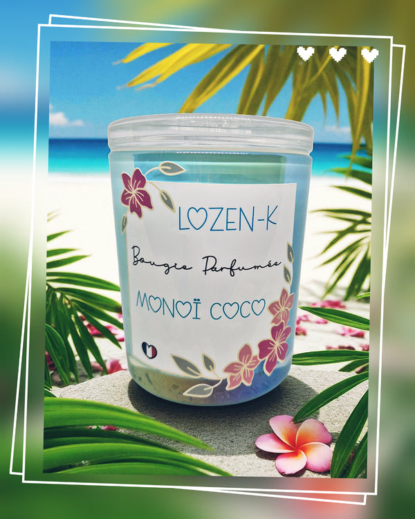 Évasion Tahitienne – Bougie Monoï Coco