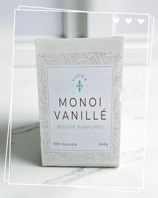 Éclat de Monoï Vanillé – Bougie parfumée