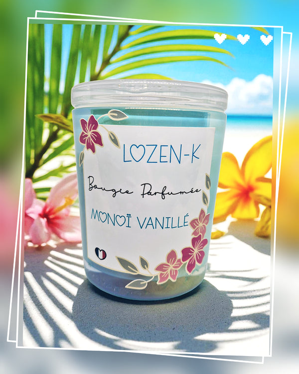 Éclat de Monoï Vanillé – Bougie parfumée