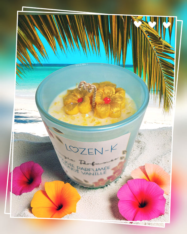 Éclat de Monoï Vanillé – Bougie parfumée