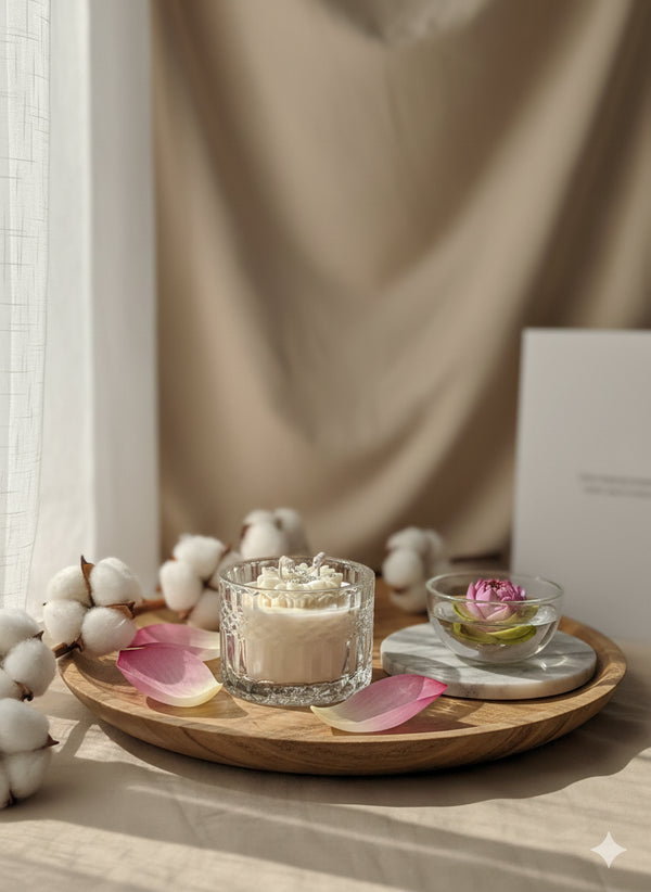 Fleur d’Argent – Bougie Parfumée