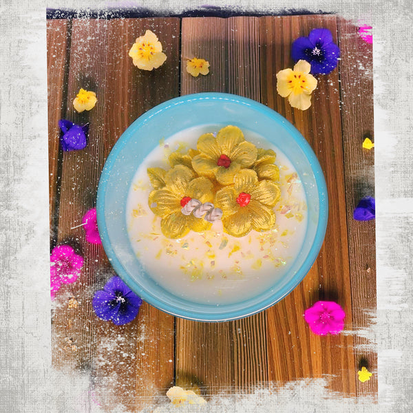 Éclat de Monoï Vanillé – Bougie parfumée