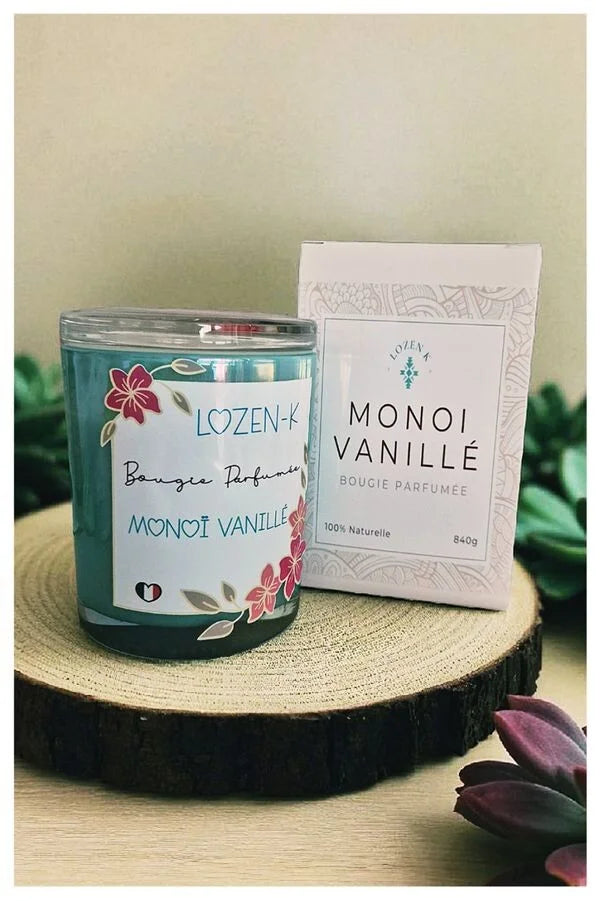 Éclat de Monoï Vanillé – Bougie parfumée