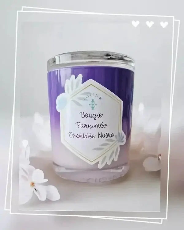 Bougie parfumée Orchidée Noire Lozen-k