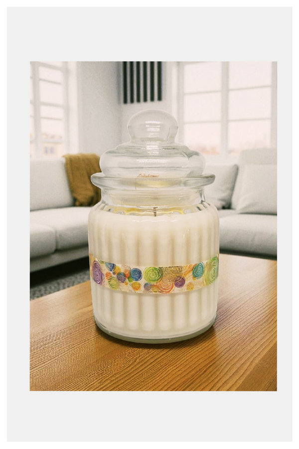 Bougie bonbonnière "Douceur Tropicale"