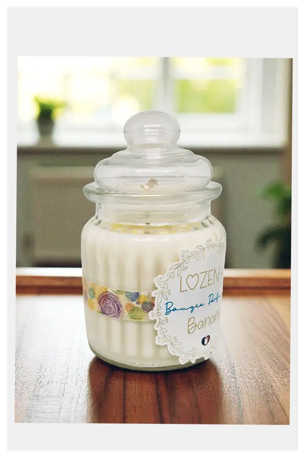 Bougie bonbonnière "Douceur Tropicale" Lozen-k