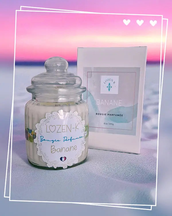 Bougie bonbonnière "Douceur Tropicale" Lozen-k