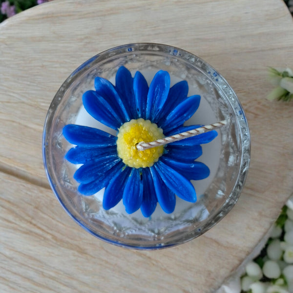 Bougie fleurie Vanille des Iles