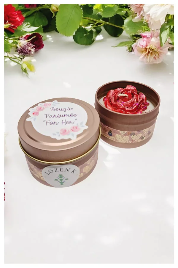 Bougie Parfumée "For Her" - Lot de 2