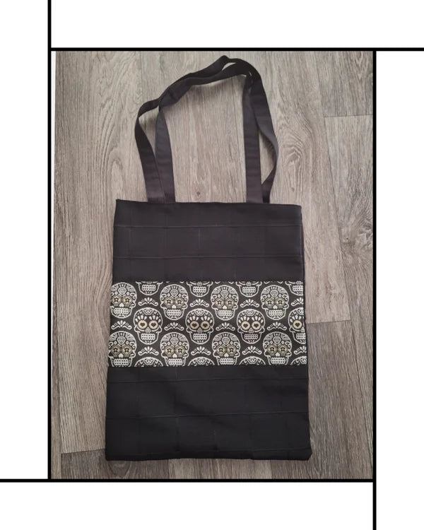 Tote bag boublé - Motif mexicain