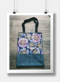 Tote Bag Wax et suédine Lozen-k