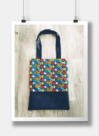 Tote Bag bi matière suédine Lozen-k