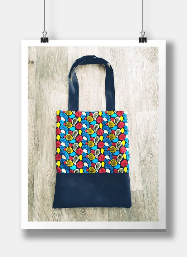 Tote Bag bi matière suédine