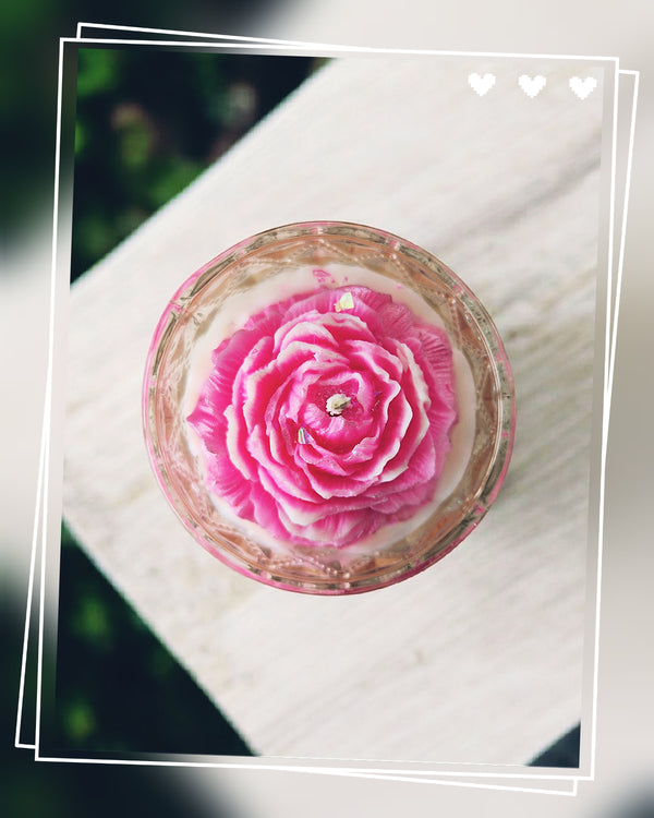 Bougie Parfumée "L'Interdit" - Édition Mini Luxe