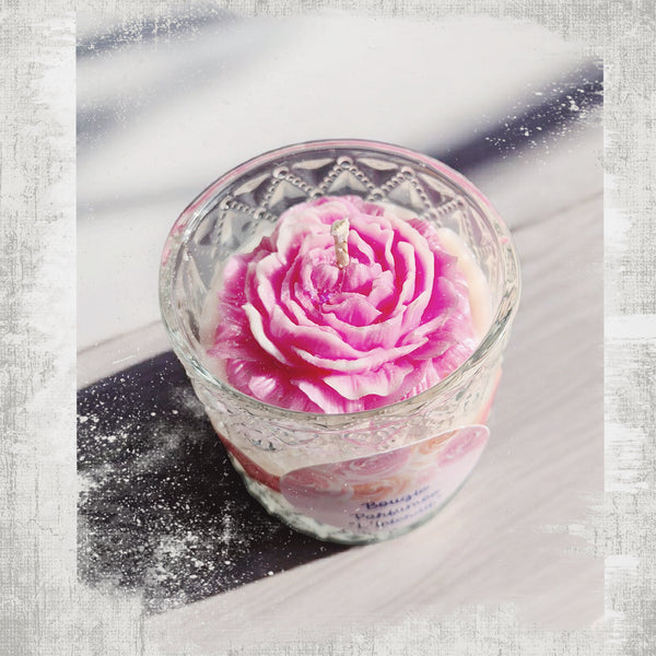 Bougie Parfumée "L'Interdit" - Édition Mini Luxe