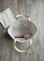 Patchwork Rosé – Tote Bag Vintage cousu main Lozen-k