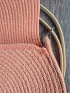 Sac en corde pêche pastel – Sac bohème chic fait main Lozen-k