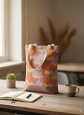 Patchwork Rosé – Tote Bag Vintage cousu main Lozen-k